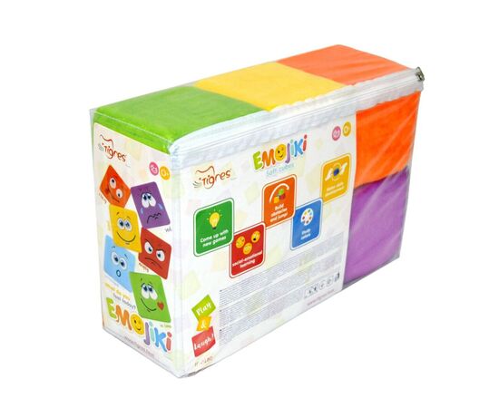Мягкая игрушка Tigres Эмоджики, 6 шт (ІГ-0180), изображение 4 Мягкая игрушка Tigres Эмоджики, 6 шт (ІГ-0180), изображение 4