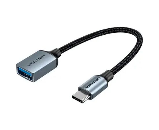 Переходник USB 3.0 Type-C to USB AF (OTG) 0.15m Aluminum Alloy Vention (CCXHB)