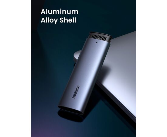 Карман внешний Ugreen SSD M.2 (NVME) M-KEY 3.1 GEN2 CM400 (10902), изображение 6 Карман внешний Ugreen SSD M.2 (NVME) M-KEY 3.1 GEN2 CM400 (10902), изображение 6