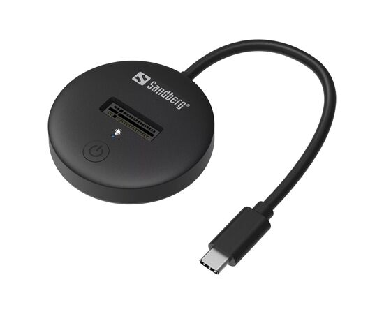 Док-станція Sandberg USB3.2 Type-C toSSD M.2 NVMe M Key (136-47)