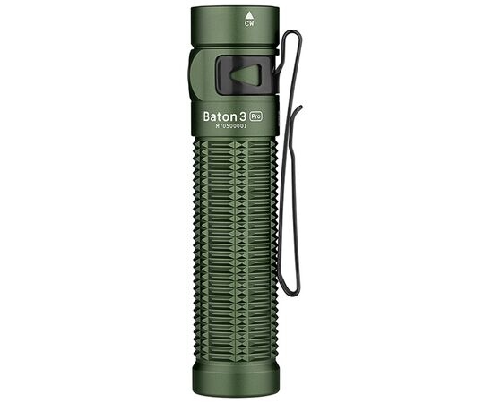 Фонарь Olight Baton 3 Pro OD Green (0.0000.0578), изображение 4 Фонарь Olight Baton 3 Pro OD Green (0.0000.0578), изображение 4
