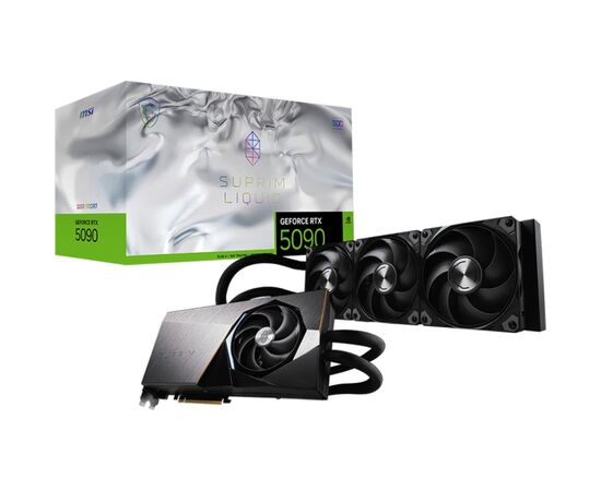 Відеокарта MSI GeForce RTX5090 32GB SUPRIM LIQUID SOC (RTX 5090 32G SUPRIM LIQUID SOC), зображення 6 Відеокарта MSI GeForce RTX5090 32GB SUPRIM LIQUID SOC (RTX 5090 32G SUPRIM LIQUID SOC), зображення 6