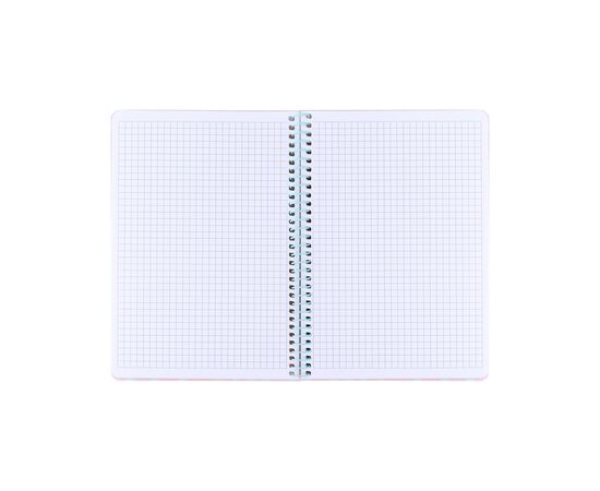 Блокнот Axent на спирали А5 80 листов, клетка, пластиковая обложка, персиковый (8462-3-A), изображение 3 Блокнот Axent на спирали А5 80 листов, клетка, пластиковая обложка, персиковый (8462-3-A), изображение 3