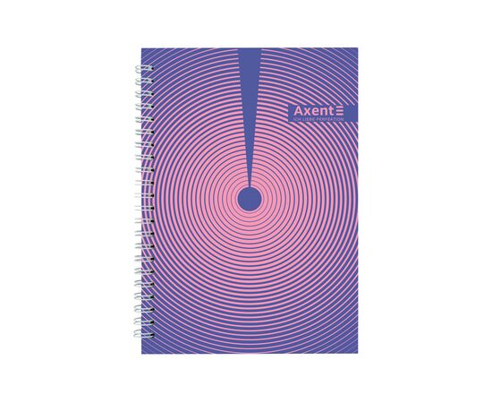 Блокнот Axent на спирали А5 96 листов, клетка, твердая обложка №30 (8032-30-A)
