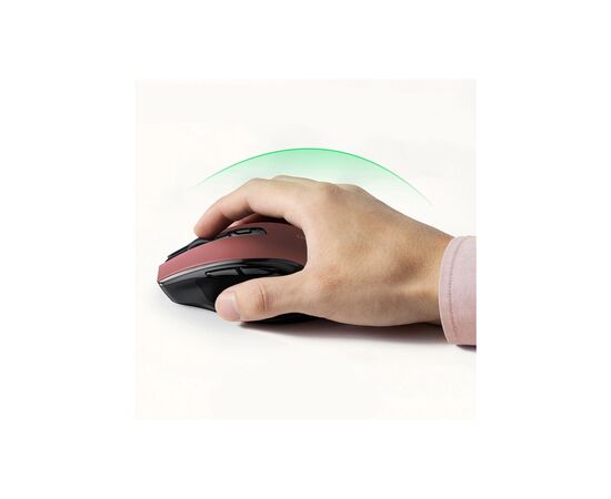 Мышка Ugreen MU006 Ergonomic Wireless Red/Black (25752), изображение 3 Мышка Ugreen MU006 Ergonomic Wireless Red/Black (25752), изображение 3