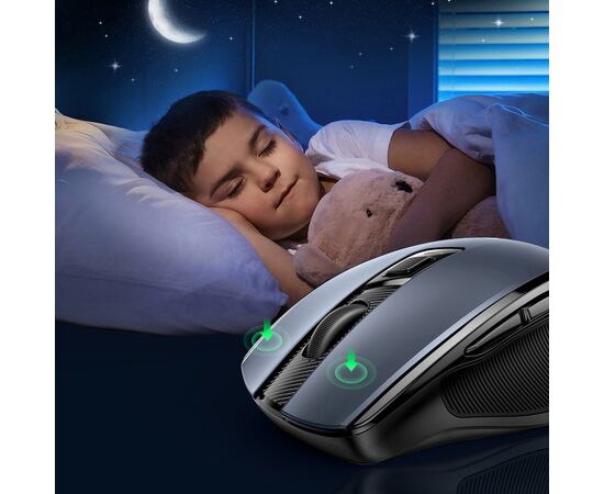 Мышка Ugreen MU006 Ergonomic Wireless Gray/Black (15063), изображение 11 Мышка Ugreen MU006 Ergonomic Wireless Gray/Black (15063), изображение 11