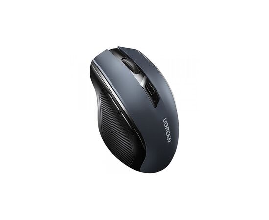 Мышка Ugreen MU006 Ergonomic Wireless Gray/Black (15063), изображение 3 Мышка Ugreen MU006 Ergonomic Wireless Gray/Black (15063), изображение 3