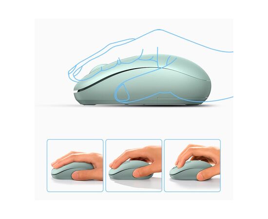 Мишка Ugreen MU105 Wireless Green (90672), зображення 5 Мишка Ugreen MU105 Wireless Green (90672), зображення 5