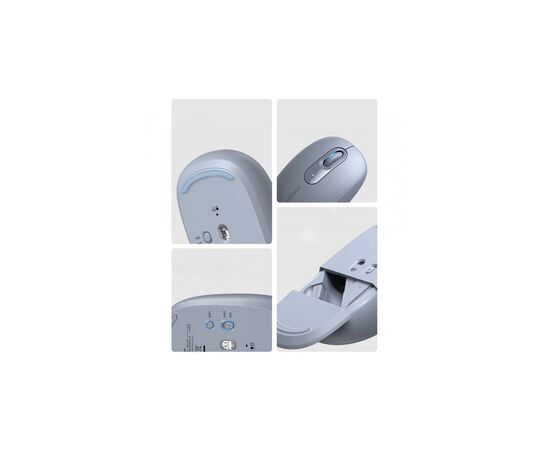 Мышка Ugreen MU105 Wireless Light Blue (90671), изображение 3 Мышка Ugreen MU105 Wireless Light Blue (90671), изображение 3
