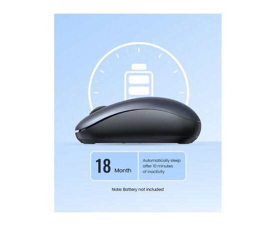 Мышка Ugreen MU105 Wireless Light Blue (90671), изображение 7 Мышка Ugreen MU105 Wireless Light Blue (90671), изображение 7