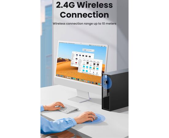 Мышка Ugreen MU105 Wireless Gray (90669), изображение 9 Мышка Ugreen MU105 Wireless Gray (90669), изображение 9