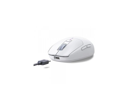 Мышка Ugreen MU103 Wireless/Bluetooth White (15629), изображение 5 Мышка Ugreen MU103 Wireless/Bluetooth White (15629), изображение 5