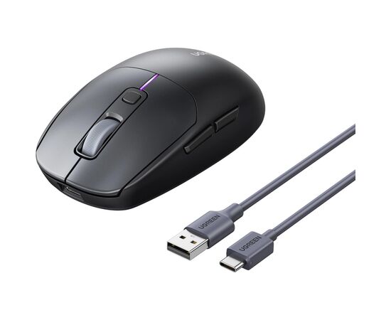 Мишка Ugreen MU103 Wireless/Bluetooth Black (90539), зображення 3 Мишка Ugreen MU103 Wireless/Bluetooth Black (90539), зображення 3