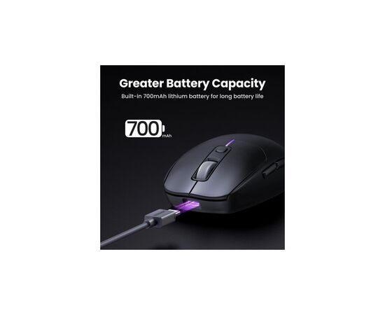 Мишка Ugreen MU103 Wireless/Bluetooth Black (90539), зображення 9 Мишка Ugreen MU103 Wireless/Bluetooth Black (90539), зображення 9
