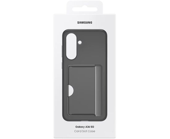 Чехол для мобильного телефона Samsung Galaxy A36 (A366), Card Slot Case black (EF-OA366TBEGWW), изображение 7 Чехол для мобильного телефона Samsung Galaxy A36 (A366), Card Slot Case black (EF-OA366TBEGWW), изображение 7