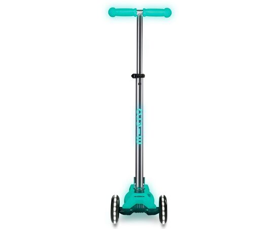 Самокат Micro Maxi Deluxe Glow LED Желейный зеленый (MMD365), изображение 5 Самокат Micro Maxi Deluxe Glow LED Желейный зеленый (MMD365), изображение 5