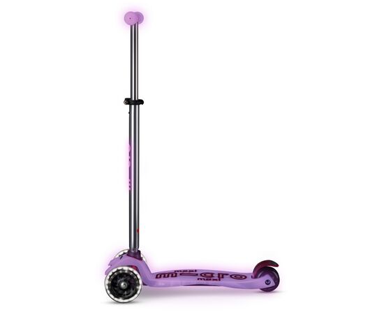 Самокат Micro Maxi Deluxe Glow LED Сиятельно-пурпурный (MMD367), изображение 3 Самокат Micro Maxi Deluxe Glow LED Сиятельно-пурпурный (MMD367), изображение 3