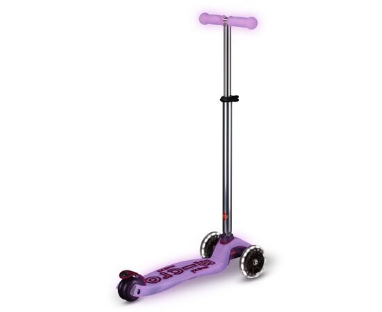 Самокат Micro Maxi Deluxe Glow LED Сиятельно-пурпурный (MMD367), изображение 4 Самокат Micro Maxi Deluxe Glow LED Сиятельно-пурпурный (MMD367), изображение 4