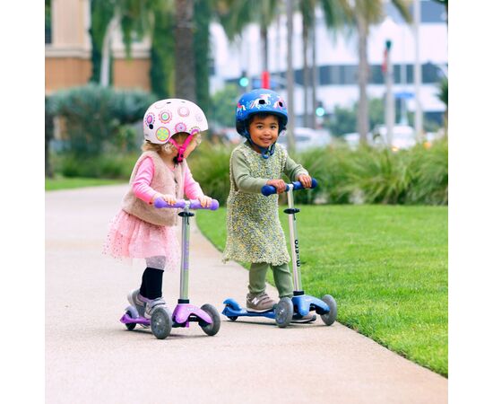 Самокат Micro Mini Deluxe Fairy Glitter LED Пурпуровий (MMD207), зображення 2 Самокат Micro Mini Deluxe Fairy Glitter LED Пурпуровий (MMD207), зображення 2