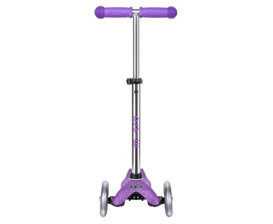 Самокат Micro Mini Deluxe Fairy Glitter LED Пурпуровий (MMD207), зображення 5 Самокат Micro Mini Deluxe Fairy Glitter LED Пурпуровий (MMD207), зображення 5