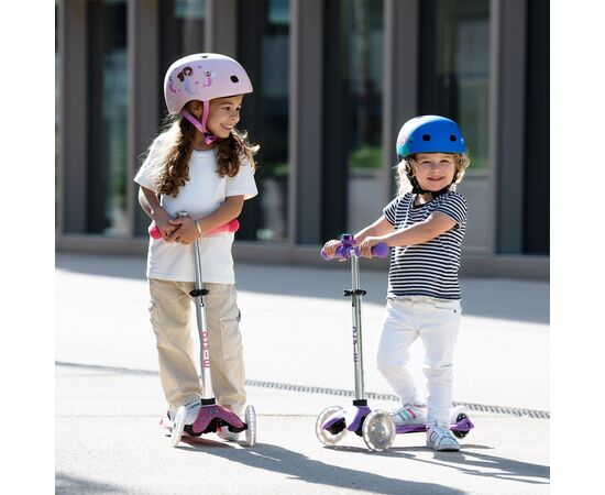 Самокат Micro Mini Deluxe Fairy Glitter LED Рожевий (MMD208), зображення 10 Самокат Micro Mini Deluxe Fairy Glitter LED Рожевий (MMD208), зображення 10