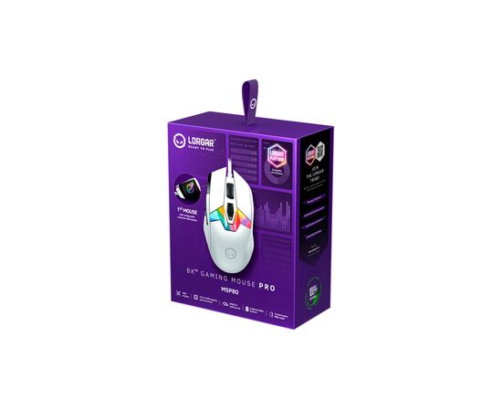 Мышка Lorgar MSP80 Pro USB White (LRG-MSP80-WH), изображение 11 Мышка Lorgar MSP80 Pro USB White (LRG-MSP80-WH), изображение 11