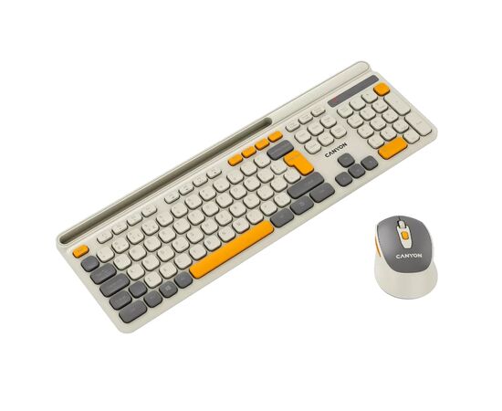 Комплект Canyon HSET-W5 Wireless UA Beige (CNS-HSETW5BG), изображение 4 Комплект Canyon HSET-W5 Wireless UA Beige (CNS-HSETW5BG), изображение 4