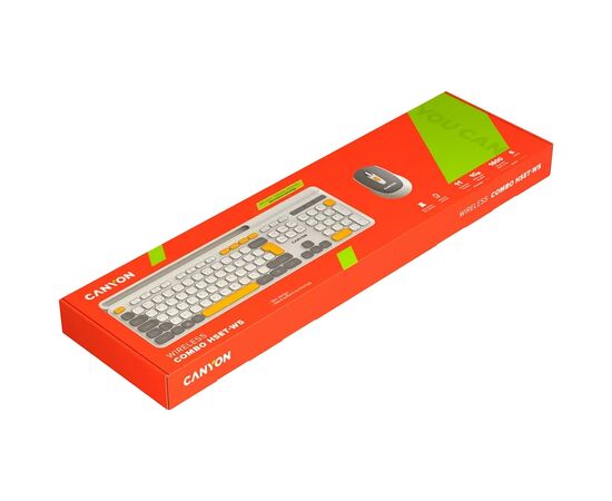 Комплект Canyon HSET-W5 Wireless UA Beige (CNS-HSETW5BG), изображение 6 Комплект Canyon HSET-W5 Wireless UA Beige (CNS-HSETW5BG), изображение 6