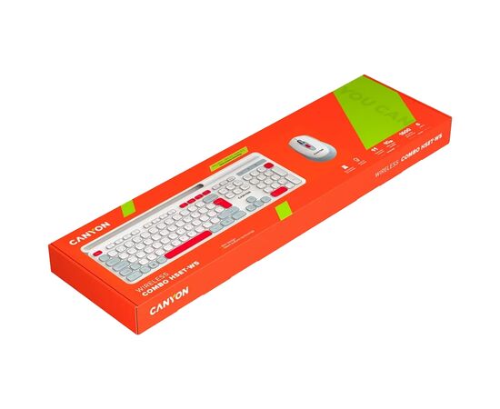 Комплект Canyon HSET-W5 Wireless UA White (CNS-HSETW5WT), изображение 6 Комплект Canyon HSET-W5 Wireless UA White (CNS-HSETW5WT), изображение 6