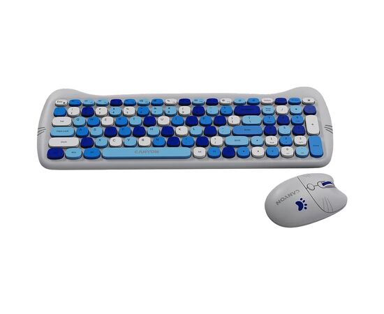 Комплект Canyon HSET-W6 Kitty Edition Wireless UA Blue (CNS-HSETW6BL), изображение 3 Комплект Canyon HSET-W6 Kitty Edition Wireless UA Blue (CNS-HSETW6BL), изображение 3