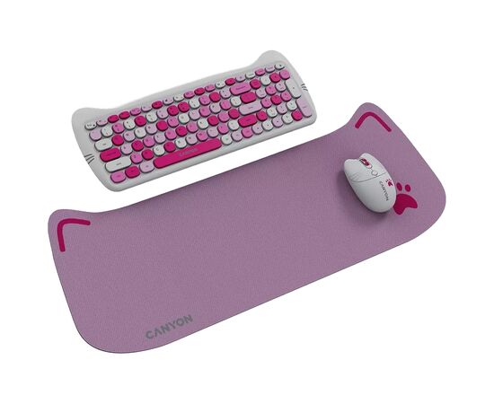Комплект Canyon HSET-W6 Kitty Edition Wireless UA Pink (CNS-HSETW6PK), изображение 2 Комплект Canyon HSET-W6 Kitty Edition Wireless UA Pink (CNS-HSETW6PK), изображение 2