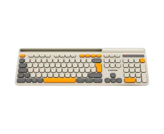 Клавиатура Canyon HKB-W03 Wireless UA Beige (CNS-HKBW03BG)