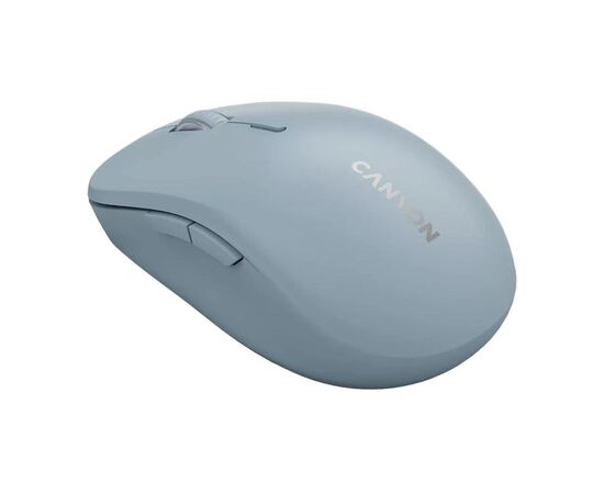 Мышка Canyon MW-12 Wireless/Bluetooth Blue (CNS-CMSW12BL), изображение 3 Мышка Canyon MW-12 Wireless/Bluetooth Blue (CNS-CMSW12BL), изображение 3
