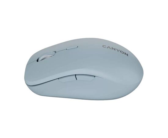 Мышка Canyon MW-12 Wireless/Bluetooth Blue (CNS-CMSW12BL), изображение 6 Мышка Canyon MW-12 Wireless/Bluetooth Blue (CNS-CMSW12BL), изображение 6