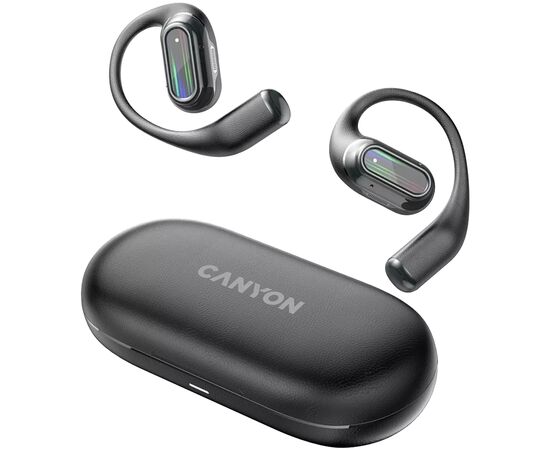 Наушники Canyon OnFlow 12 OWS ENC Black (CNS-TWS12BK), изображение 2 Наушники Canyon OnFlow 12 OWS ENC Black (CNS-TWS12BK), изображение 2