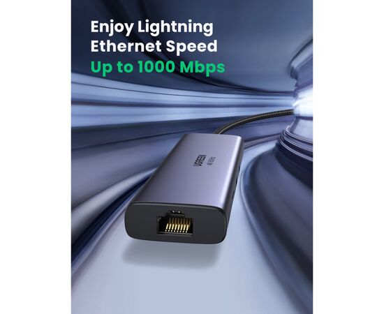 Концентратор Ugreen USB3.1 Type-C to HDMI/USB 3.0x2/RJ45/SD/TF/PD 100W CM512 (60515), изображение 10 Концентратор Ugreen USB3.1 Type-C to HDMI/USB 3.0x2/RJ45/SD/TF/PD 100W CM512 (60515), изображение 10