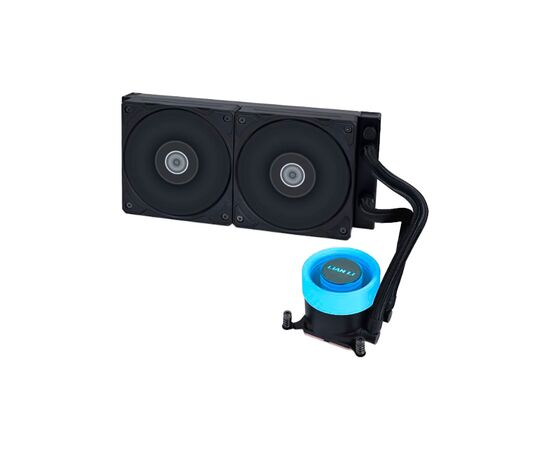 Система рідинного охолодження Lian Li GA II Lite 240P, Black (G89.GA2L24PB.00), зображення 2 Система рідинного охолодження Lian Li GA II Lite 240P, Black (G89.GA2L24PB.00), зображення 2