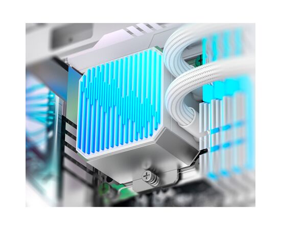 Система жидкостного охлаждения ID-Cooling DX240 Max White (DX240 MAX WHITE), изображение 12 Система жидкостного охлаждения ID-Cooling DX240 Max White (DX240 MAX WHITE), изображение 12