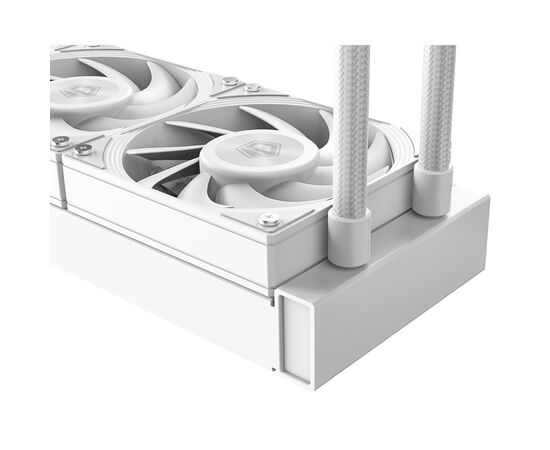 Система жидкостного охлаждения ID-Cooling DX240 Max White (DX240 MAX WHITE), изображение 4 Система жидкостного охлаждения ID-Cooling DX240 Max White (DX240 MAX WHITE), изображение 4