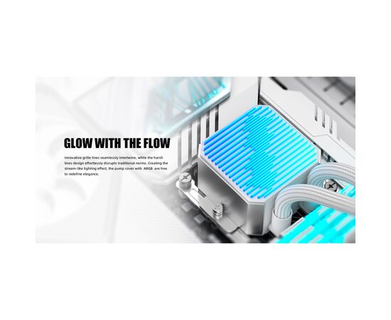 Система жидкостного охлаждения ID-Cooling DX240 Max White (DX240 MAX WHITE), изображение 9 Система жидкостного охлаждения ID-Cooling DX240 Max White (DX240 MAX WHITE), изображение 9