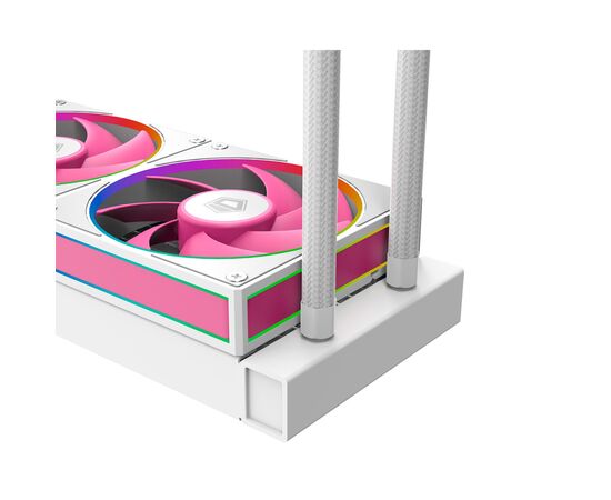 Система жидкостного охлаждения ID-Cooling FX240 INF Pink (FX240 INF PINK), изображение 4 Система жидкостного охлаждения ID-Cooling FX240 INF Pink (FX240 INF PINK), изображение 4