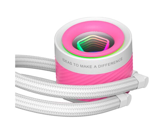 Система жидкостного охлаждения ID-Cooling FX240 INF Pink (FX240 INF PINK), изображение 6 Система жидкостного охлаждения ID-Cooling FX240 INF Pink (FX240 INF PINK), изображение 6