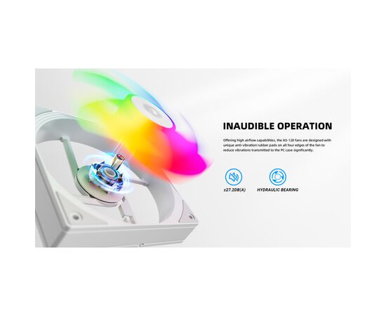 Система жидкостного охлаждения ID-Cooling FX240 INF White (FX240 INF WHITE), изображение 10 Система жидкостного охлаждения ID-Cooling FX240 INF White (FX240 INF WHITE), изображение 10