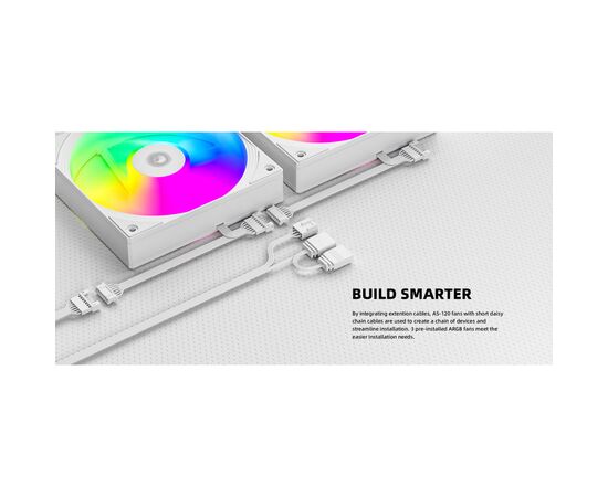 Система жидкостного охлаждения ID-Cooling FX240 INF White (FX240 INF WHITE), изображение 11 Система жидкостного охлаждения ID-Cooling FX240 INF White (FX240 INF WHITE), изображение 11