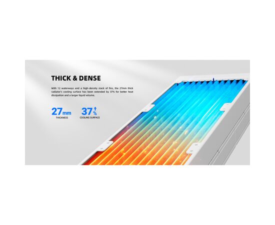 Система жидкостного охлаждения ID-Cooling FX240 INF White (FX240 INF WHITE), изображение 8 Система жидкостного охлаждения ID-Cooling FX240 INF White (FX240 INF WHITE), изображение 8