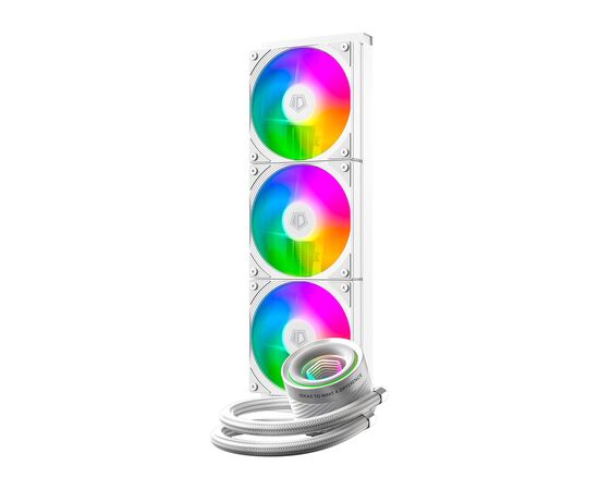 Система жидкостного охлаждения ID-Cooling FX360 INF White (FX360 INF WHITE), изображение 2 Система жидкостного охлаждения ID-Cooling FX360 INF White (FX360 INF WHITE), изображение 2