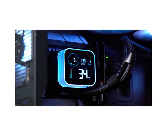 Система жидкостного охлаждения Deepcool LQ240 Black (R-LQ240-BKLSMW-G-1), изображение 12 Система жидкостного охлаждения Deepcool LQ240 Black (R-LQ240-BKLSMW-G-1), изображение 12
