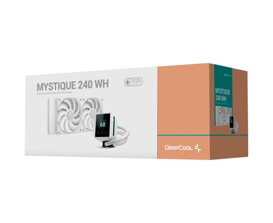 Система жидкостного охлаждения Deepcool Mystique 240 White (R-LX240-WHDSNMP-G-1), изображение 6 Система жидкостного охлаждения Deepcool Mystique 240 White (R-LX240-WHDSNMP-G-1), изображение 6