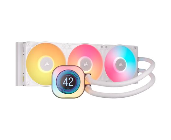 Система жидкостного охлаждения Corsair iCUE LINK TITAN 360 RX LCD White AIO (CW-9061026-WW)