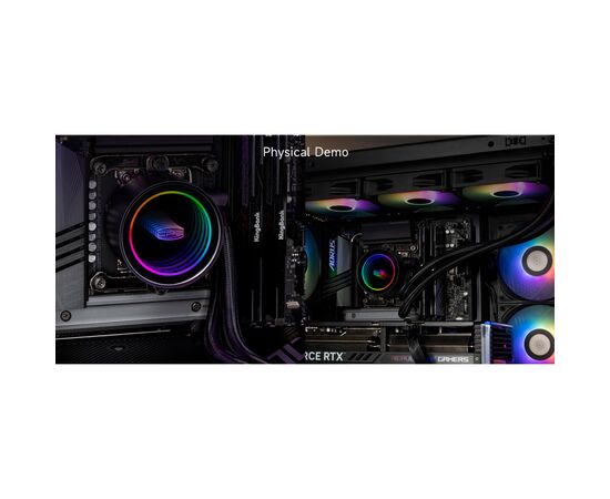 Система жидкостного охлаждения PcCooler DA360 ARGB BK, изображение 12 Система жидкостного охлаждения PcCooler DA360 ARGB BK, изображение 12